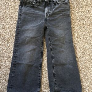Old Navy Charcoal Wide Leg Jeans
